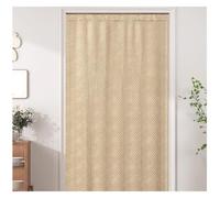 1Pcs Winter Insulated Door Curtain: Thickened Windproof Heat Insulating For Home Kitchen Bedroom(Beige,COLOR2_26INCH X 42INCH)