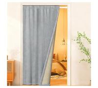 1Pcs Winter Insulated Door Curtain: Thickened Windproof Heat Insulating For Home Kitchen Bedroom(Color1,COLOR2_54INCH X 84INCH)