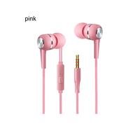 1Pcs Wired Super Bass Crack Colorful Headset Earbud With Microphone Hands Free For Samsung VPB S12 Sport Earphone 3.5mm