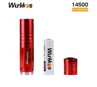 1PCS WurPatrick os-Batterie TS10 avec lampe de poche, cadeau, 3.7V, 900mAh, 14500 ""Nipseyteko