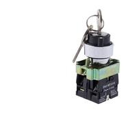 1PCS XB2-BG21 XB2-BG33 XB2-BG53 interrupteur à bouton de commande à clé 1NO / 2NO 2/3 positions autobloquant/sélecteur à réinitialisation automatique interrupteur à bouton 22mm(XB2-BG61)