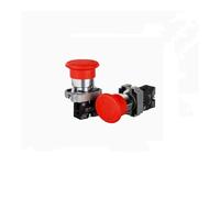 1Pcs XB2-BS542 22mm 1NC Red Mushroom Emergency Stop Push Button Switch NWPNLXEA
