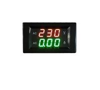 1Pcs YB4835VA AC0-500V AC0-300V AC Voltmètre Courant Compteur LED Panneau Ampèremètre Volt Voltmètre Numérique Ampèremètre 10A 50A 100A D85(Black cover,AC50A(SPLIT)_POWER SUPPLY DC5V_AC0-500V)