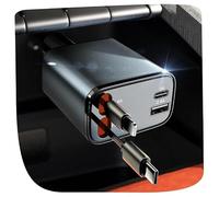 1Pièce Chargeur Voiture rétractable USB-C pour Opel Vauxhall Insignia B 17+