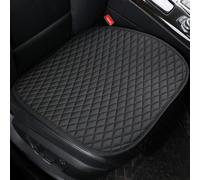 1Pièce Coussin De Siège Avant De Voiture pour Citroen C5 Aircross 2017-2022, Coussin Noir avec Fond en Cuir, Protecteur de siège de Voiture imperméable