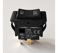 1Piece HY60D Rocker Switch,Automatic Reset RET-EXT,Control Bi-Direction Reversing of electronic starter 20A 125VAC 12(6) A 250VAC
