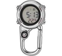 1pièce Montre De Poche avec Mousqueton Multifonctionnel Montre Numérique À Accrocher pour Camping Et Escalade Design Élégant Et Pratique