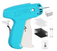 1Plusselect Etiqueteuse Pistolet D'étiquetage De VêTements, Pistofix pour Vetement Pistolet De Prix, Etiquettes de Marque se Vêtement avec 2 Aiguilles, 3000 Fils Paddle, 250 Étiquettes De Prix