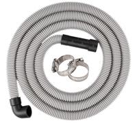1Plusselect Kit d'extension de tuyau de vidange pour machine à laver 2,5 m 27 mm