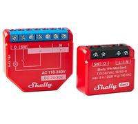 1PM Mini Gen3, Smart Wifi Relais Interrupteur, 8A, Paquet De 2 - 3800235261606