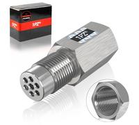 1PZ F15-M18 Systèmes d'échappement de voiture de capteurs d'oxygène M18x1.5, Adaptateur universel d'espacement d'extension de capteur d'oxygène de voiture en acier inoxydable, Entretoise de rallonge