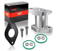 1PZ F35-BB3 Collecteur d'admission de carburateur en aluminium 3HN-13586-00-00 CNC Mise à niveau avec Kit de vis Remplacement pour Yamaha Kodiak 400 Big Bear 350 Moto 4 YFM350ER ATV