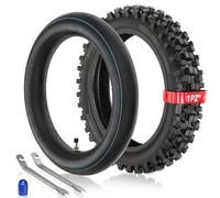 1PZ F80-C2T Pneu et chambre à air 3.00-12 80/100-12 remplacement pour DRZ110 PW80 CRF70 CRF110 XR70 KLX110 KX65 TTR90 TTR110 Suzuki JR80 Baja DR70 Honda Off Road Motocross Dirt Pit Bike