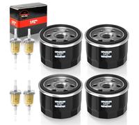 1PZ FR3-ZB3 Filtre à Huile avec Filtre à Carburant Compatible avec Briggs & Stratton 492932S 492932 795890 695396 492932B 492056 696854 842921 4 pièces