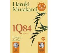 1Q84 Livre 1 Livre audio 2 CD MP3 - Haruki Murakami - Audiolib - Texte lu (CD) - Textes lus CD
