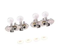 1R 1L Chevilles D'accordage De Guitare Mécaniques À Clé Pour Mini Guitare À 4 Cordes Cigar Box