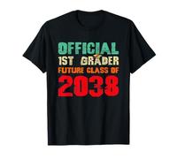 1re année Officielle Future Class of 2038 First Day School T-Shirt