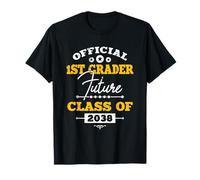 1re année Officielle Future Class of 2038 First Day School T-Shirt
