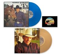 #1's George Strait Complete Colored Limited Edition Collection: Volume 1 (Blue) / Volume 2 (Gold) / + Including Bonus Art Card