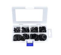 1set 120pcs Caoutchouc Nitrile Étanchéité À L'huile Joint Plat Kit De Réparation De Joint O-Ring En Nitrile En Boîte