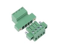 1Set 15EDGWC Pitch 3.81mm 3P/4P/5P Connecteur de bloc de jonction enfichable JM15EDGKM 3.81mm