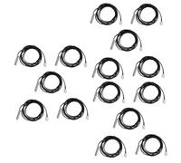 1set/15pcs 10K Ohm Thermistor Temperature Sensors with Extended Cable Probes, Suitable for Indoor Thermometers