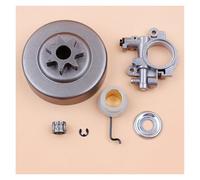 1set 3/8 "7T Tambour d'embrayage Roulement Pompe à huile Kit d'engrenage vis sans fin for Stihl 029 039 MS290 MS310 MS390 MS311 MS391 Pièces de tronçonneuse Outils jardin