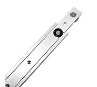 1set Alliage en aluminium T-Pistes T-Tracks Slot Piste à onglet et barre à onglet Table de curseur Scie Table à ongle à onglet Outils de menuiserie DIY DUO ER (Couleur : Set 3)