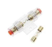 1Set Auto Car Fuse Holder Block For Car Vehicle Subwoofer Audio In Line AMP Amplifier Cable AGU Fuse Holder(30A)