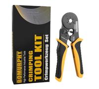 1set AWG24-8 Sawtooth Ratchet Wire Terminals Crimper Kit
