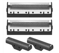 1Set Clipper Blade for Km-1102 Clipper Shaver Parts Net Silver