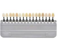 1Set Dentaire Blanchiment Des Dents Guide De L'ombre Avec 16 Couleurs, Blanchiment Des Dents Tableau De Porcelaine Dentiste Matériel Dentaire Matériel Dentaire Whiting