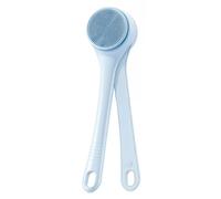1set Electric Back Scrub Brush for Shower, Dual Handle Waterproof Electric Shower Brush, 2-Speed Rechargeable