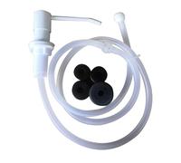 1Set éveneu d'acier inoxydable lotion de distributeur de savon(11AG200730-BG)