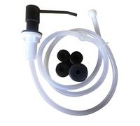 1Set éveneu d'acier inoxydable lotion de distributeur de savon(11AG200730-BK)