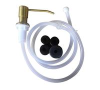 1Set éveneu d'acier inoxydable lotion de distributeur de savon(11AG200730-GD)