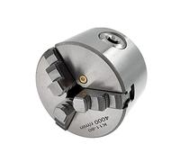 1set K11-80 3 JAWS manuel Tour Chuck avec Turning Machine Tools Accessoires K11 80 3-Jaw Tour Chuck Métal auto-centrage