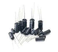 1set of 120pcs 12 values 0.22UF-470UF Aluminum electrolytic capacitor assortment kit set pack NWPNLXEA