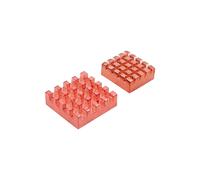 1Set Pure Copper Heat Sinks for Orange Pi5 Ultra Dev Board Accessories Cooler Radiators Heatsink Module Cooling Kit