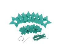 1Set Stars Non-woven Felt Fabric Hanging for Home Wall New Year Party