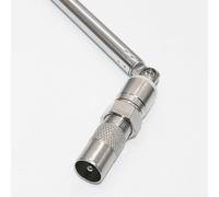 1set Telescopic FM Radio Antenna Rod Antenna