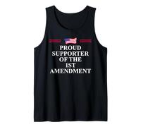 1st Amendment I Support The First Amendment Freedom Speech Débardeur