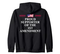 1st Amendment I Support The First Amendment Freedom Speech Sweat à Capuche