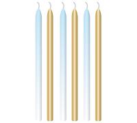 1st Birthday Blue Candle
