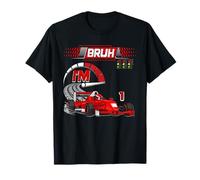 1st Birthday Bruh Racing Car Party Outfit 1 Year Old Boys T-Shirt