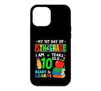 1st Day of 5th Grade 10 Years Old First Day of Fifth Grade Coque pour iPhone 12 Pro Max