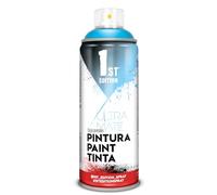 1ST EDITION Peinture en spray 520 cc / 300 ml bleu mat piscine Ref 653, multicolore, 300 ml/520 cc