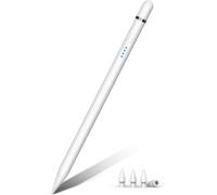 1st Generation Ipad Pencil Pen With Palm Reject Tilt Sensitivity Pencil Pen Compatible With Ipad 6-10, Air 3/4/5/11''m2, Mini 5/6, Pro 11''12.9''/13''m4 (White)
