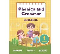 1st Grade Phonics and Grammar Workbook- 1st grade english workbook, Grammar, Phonics, Reading for After-School
