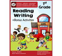 1st Grade Reading and Writing: First Grade Workbook-Ages 5-7, Phonics, Grammar, Sentence Structure, Reading Comprehension, Main Idea, Drawing ... Spelling, Sight Words, Vocabulary AND MORE!